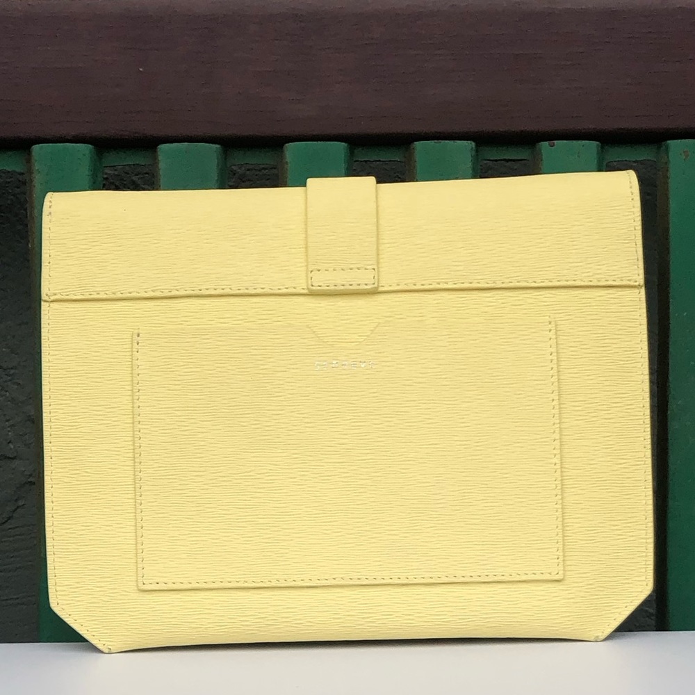 Senreve Yellow Leather Bag - Picture 6 of 11